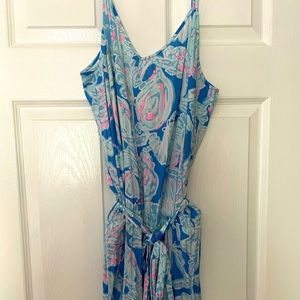 Lilly Pulitzer Size L Silk Romper
